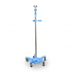 حامل محاليل قاعدة عريضه 2 هوك