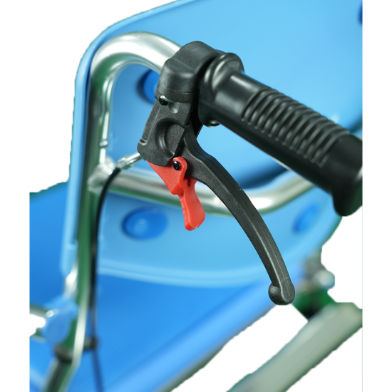 كرسي حمام المنيوم متحرك قابل للطي