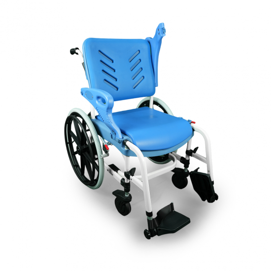 كرسي حمام فايبر بمقعد طبي مريح (عجل كبير ) 50سم