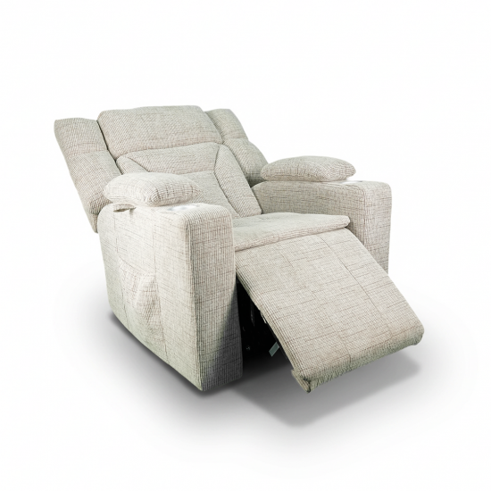 كرسي الاسترخاء الفاخر مع خاصية الوقوف الذكي _بيج