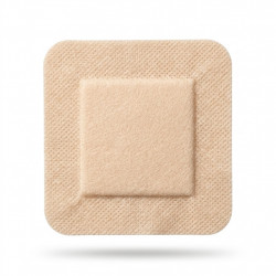 لاصق سيليكون طبي للتقرحات مقاس 10*10 سم بالحبه 