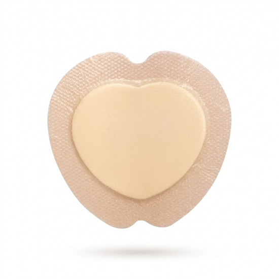 لاصق سيليكون طبي للتقرحات شكل قلب مقاس 23*23 سم بالحبه لاصق سيليكون طبي للتقرحات شكل قلب مقاس 23*23 سم بالحبه