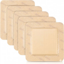 لاصق سيليكون طبي للتقرحات  – مقاس 10 × 15 سم بالحبه 