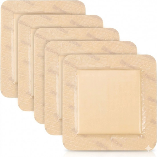 لاصق سيليكون طبي للتقرحات  – مقاس 10 × 15 سم بالحبه 