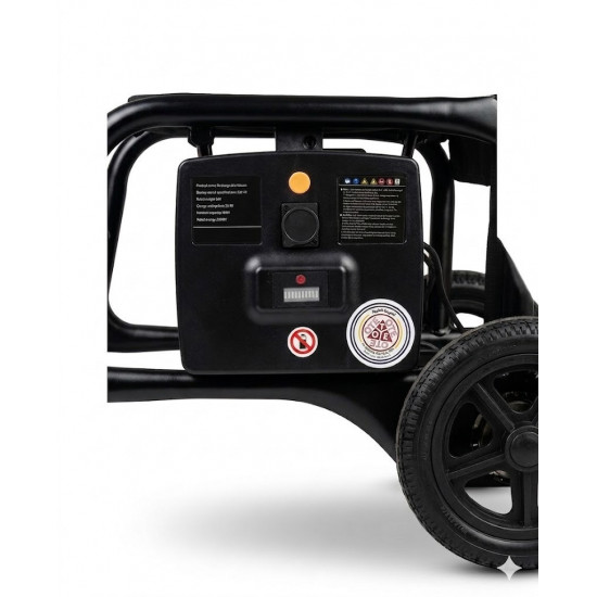 Lightweight Carbon Fiber Electric Wheelchair - Black