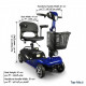 ENJOY 4-Wheel Mobility Scooter (Blue)