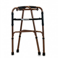 Foldable Elderly Walker – Elegant Bronze Color Foldable Elderly Walker – Elegant Bronze Color