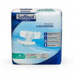 حفائض سوفي سوف مقاس XL - ( كيس 15 حبة ) حفائض سوفي سوف مقاس XL - ( كيس 15 حبة )