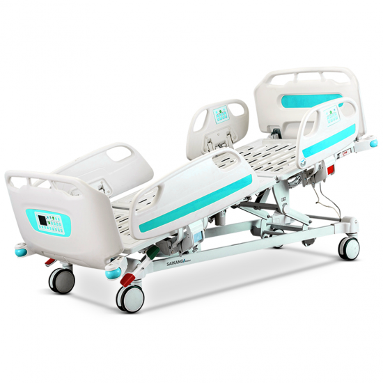 Electric bed, motions, for intensive care