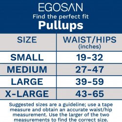 حفائض سروال ايجو سان ايطالي مقاس XL سوبر