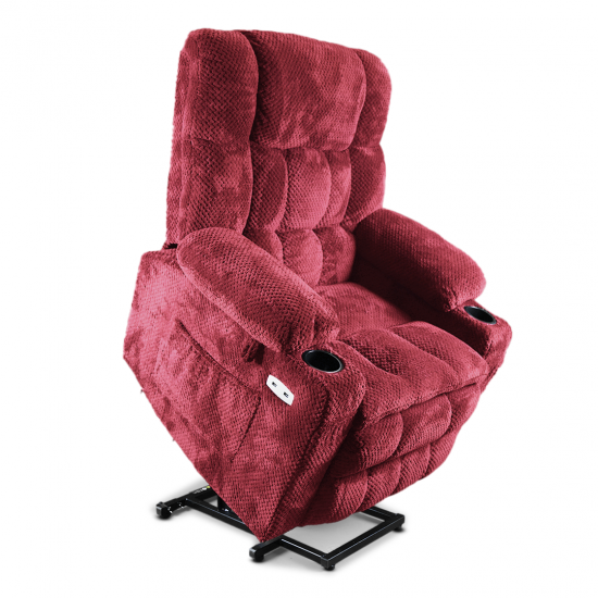 DG Electric Recliner Chair for standing ( burgundy )