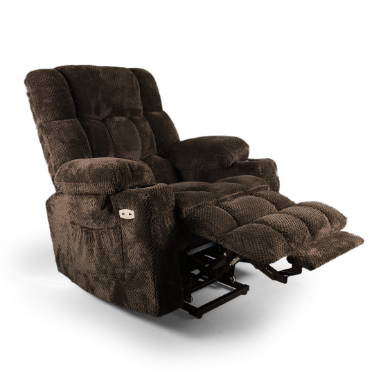 DG Electric Recliner Chair for standing  ( Brown )