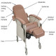 كرسي مرافق مريض عريض بطاولتين جانبية 