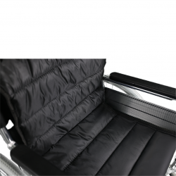 كرسي متحرك الومنيوم 51 سم مبطن كرسي متحرك الومنيوم 51 سم مبطن