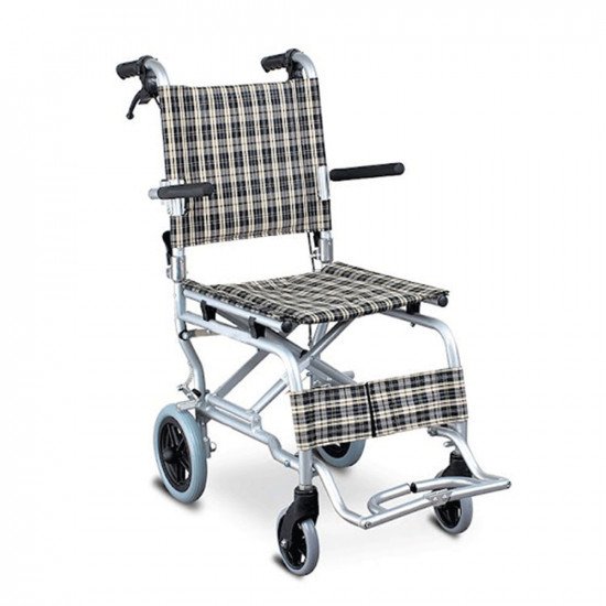 Alluminium mobility wheel chair with 32-cm seat 