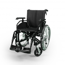 كرسي متحرك شديد التحمل 46 سم مرن _رفع يد بضغطة زر