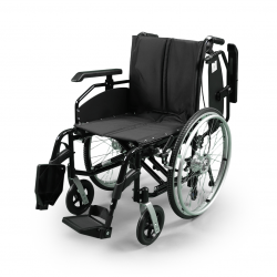 كرسي متحرك شديد التحمل 46 سم مرن _رفع يد بضغطة زر كرسي متحرك شديد التحمل 46 سم مرن _رفع يد بضغطة زر