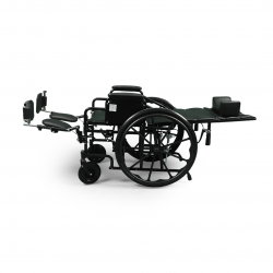 كرسي متحرك الظهر مع ساند قدم قابل للارتفاع - 46 سم كرسي متحرك الظهر مع ساند قدم قابل للارتفاع - 46 سم