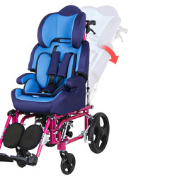 عربة أطفال شديدي الاعاقة كايانج 35 سم _أزرق