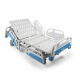 Four-motion electric bed - fiber sides - 90 cm wide