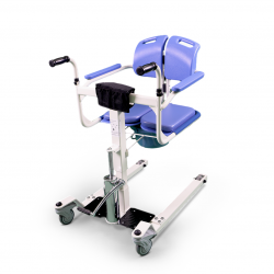 Bath chair and patient carrier with padded seat Bath chair and patient carrier with padded seat