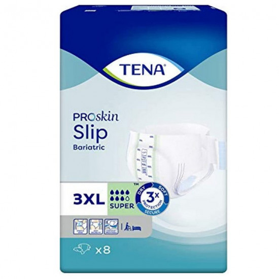 Tena Slip Super Diapers 3XLarge ( 8 pcs )