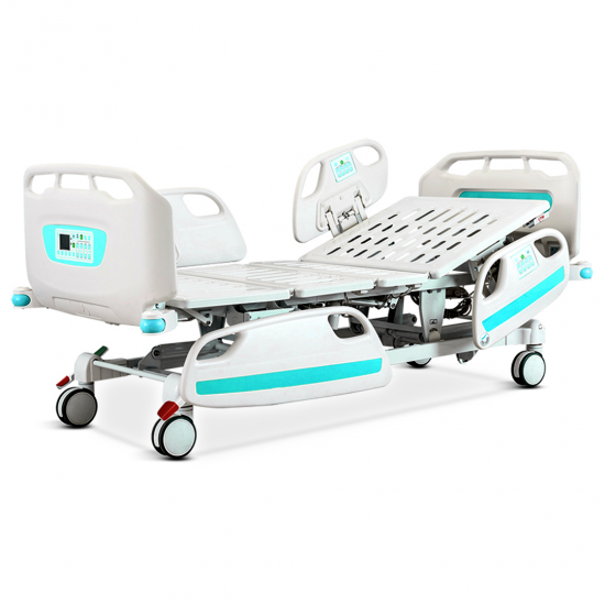 Electric bed, 5 motions, for intensive care