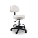 Rotatable long back laboratory chair