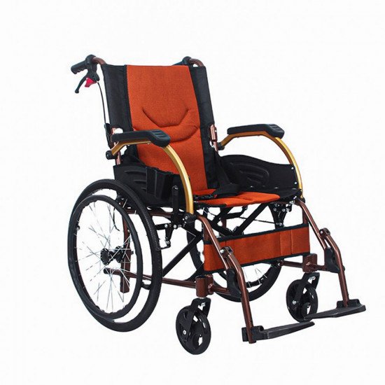 KYN Gold Aluminum Wheelchair ( 45 CM )