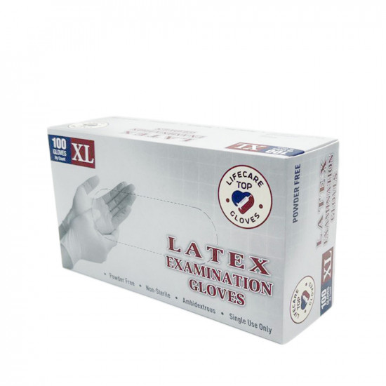 Gloves Latex life care top size M