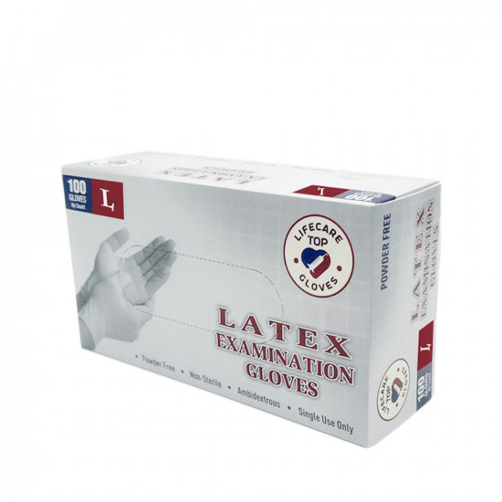 Gloves Latex life care top size L 