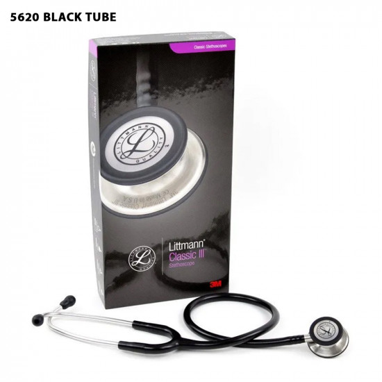  Littmann Classic 3 Stethoscope - BLACK TUBE