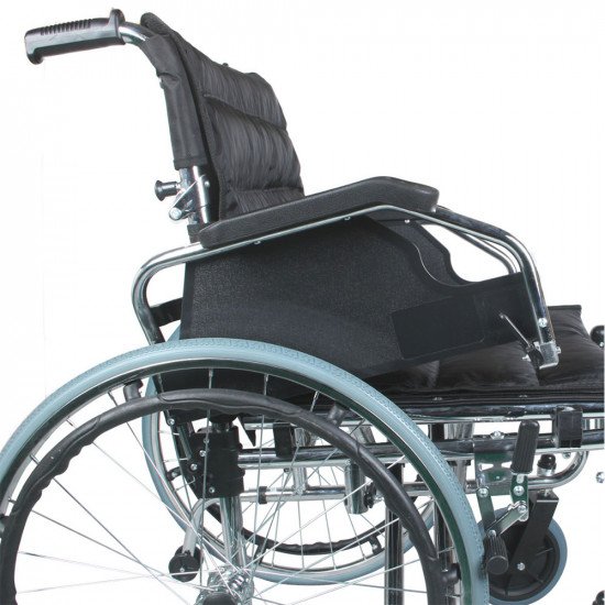 Padded & Double support wide wheel chair 55 cm KYN