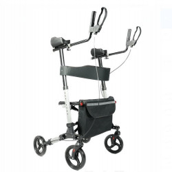 4WHEEL WALKER WITH SEAT AND ARMREST