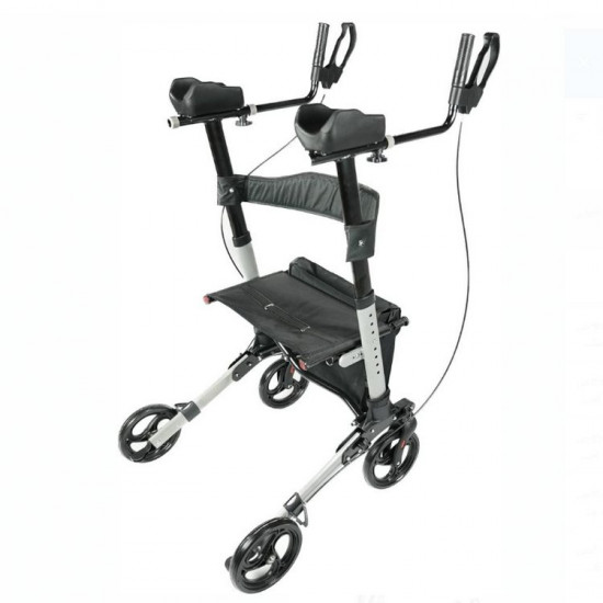 4WHEEL WALKER WITH SEAT AND ARMREST