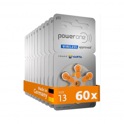 Size 13 earphone batteries (Box 10 pack) Size 13 earphone batteries (Box 10 pack)