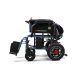 51 cm Electric Wheelchair - Side Battery - Grey