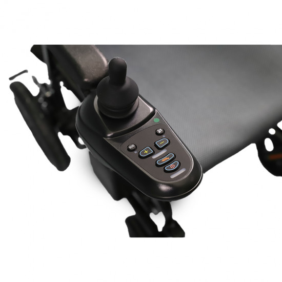 Lightweight and easy to fold electric wheelchair - 45 cm