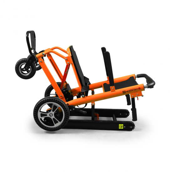 Upgraded electric stair climbing chair