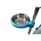 2-shelf stainless steel medicine and equipment trolley with edges, drawer and basket 2-shelf stainless steel medicine and equipment trolley with edges, drawer and basket