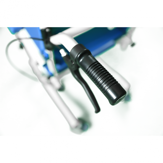 Wide Commode Chair with Reclining back and headrest