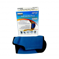 كمادة جل حار بارد للركبة