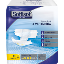 حفائض سوفي سوف مقاس XL - ( كيس 15 حبة )  حفائض سوفي سوف مقاس XL - ( كيس 15 حبة )