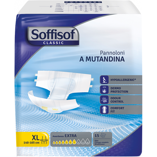 Sofy Sof Diapers Size XL - (15 pieces bag) Sofy Sof Diapers Size XL - (15 pieces bag)