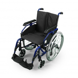 كرسي متحرك شديد التحمل 51 سم مرن _رفع يد بضغطة زر